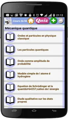 Cours Mécanique android App screenshot 1