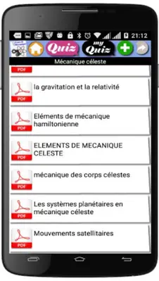 Cours Mécanique android App screenshot 2